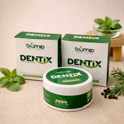 Dentix – Herbal Teeth Whitening & Cleaning Powder