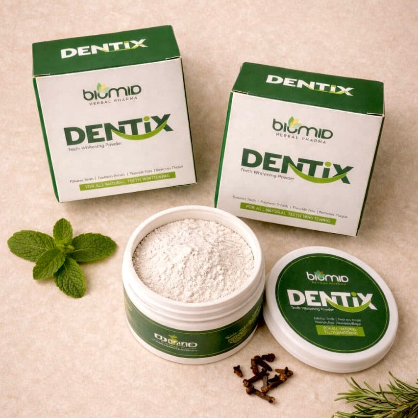 Dentix – Herbal Teeth Whitening & Cleaning Powder